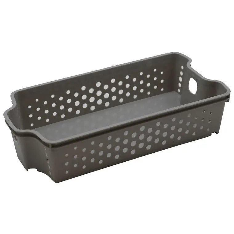 Hudson Stackable Basket (28 × 13.5 × 6.5 Cm) – Assorted Colors Pack Of 3 1