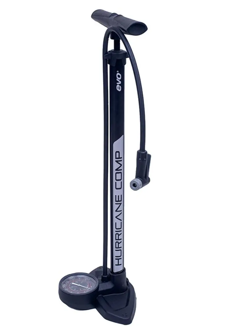 Hurricane Comp Floor Pump With Integrated Pressure Gauge 1