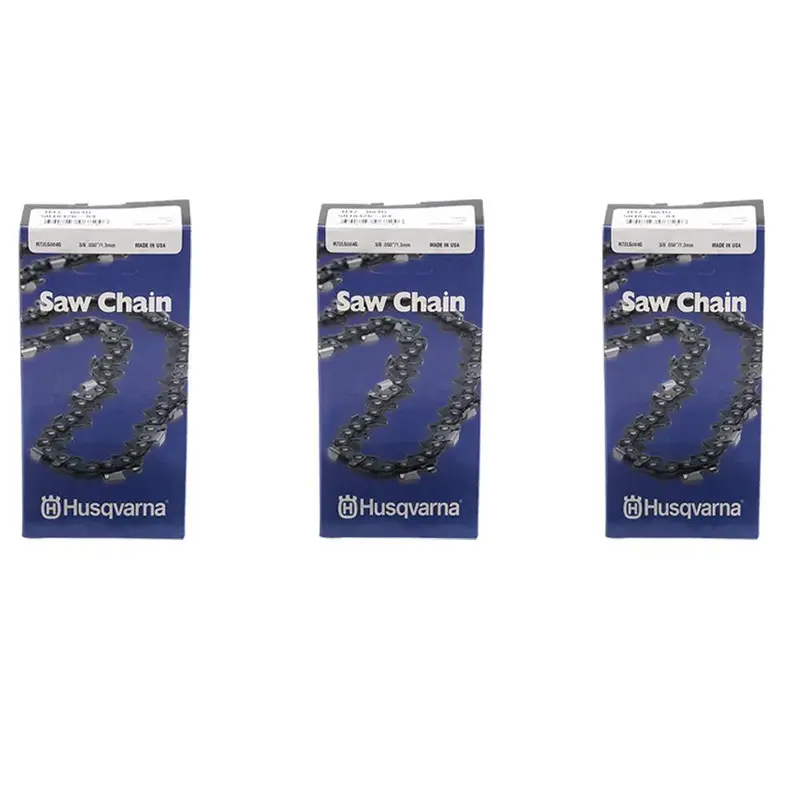 Husqvarna H47 Professional 24-Inch Chainsaw Chain – 3-Pack For 460 Rancher & Similar Models (3/8" Pitch, .050" Gauge, 84 Drive Links) 1