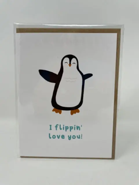 'I Flippin’ Love You' Expressive Love Card 1