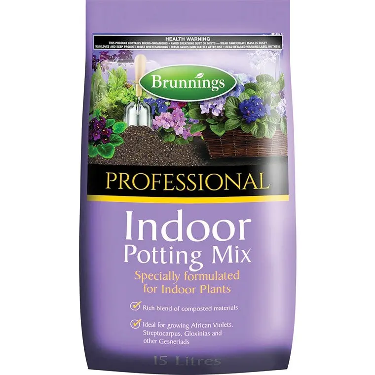 Indoor Plant Potting Soil Mix – 15-Liter Bag 1