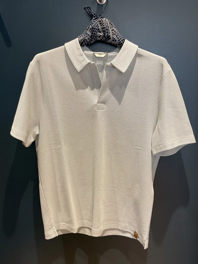 Jacob Cohen Blue Pique Polo Shirt 1