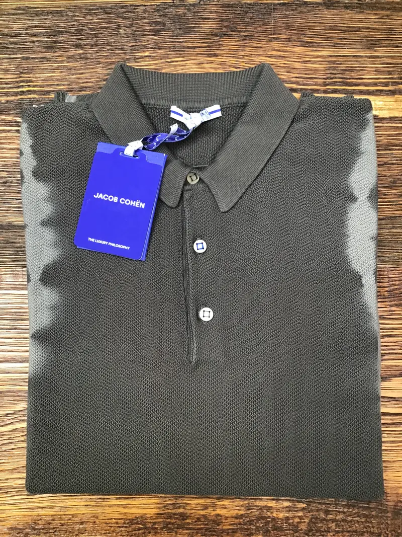 Jacob Cohen Camouflage-Print Polo Shirt – Forest Green 1