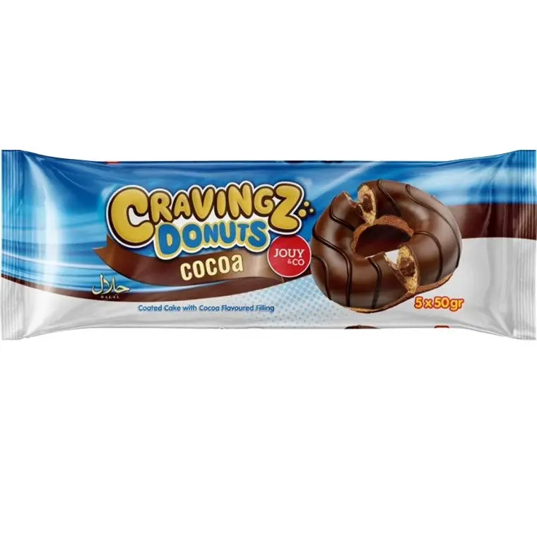 Jouy & Co Cravingz Cocoa Donut Snack Pack – 5 Count 1