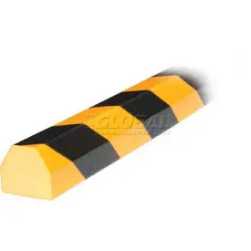 Knuffi Type Cc Surface Bumper Guard – 196-3/4"L × 1-1/2"W × 1-1/2"H, Black/Yellow (60-6830) 1