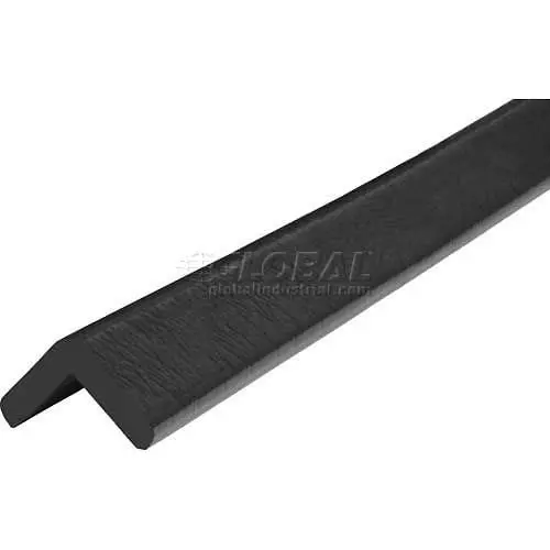 Knuffi Type H Corner Bumper Guard – 196-3/4"L × 1-7/8"W × 1-7/8"H, Black (60-6770-3) 1
