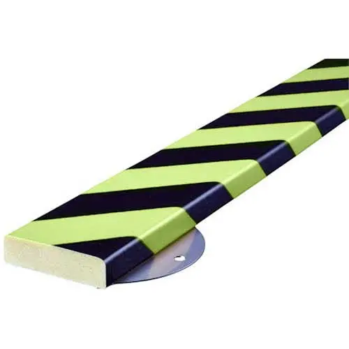 Knuffi Wpk-S Fluorescent Surface Wall Protection Kit – 1.64 Ft, Black/Yellow (60-6861) 1
