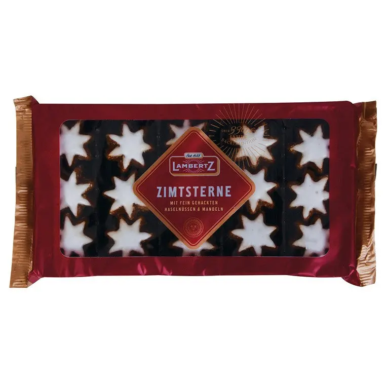 Lambertz Zimtsterne Cinnamon Star Cookies – 175 G Premium German Biscuits 1