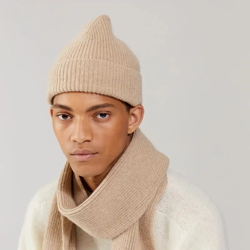 Le Bonnet Wool-Blend Beanie Hat 1