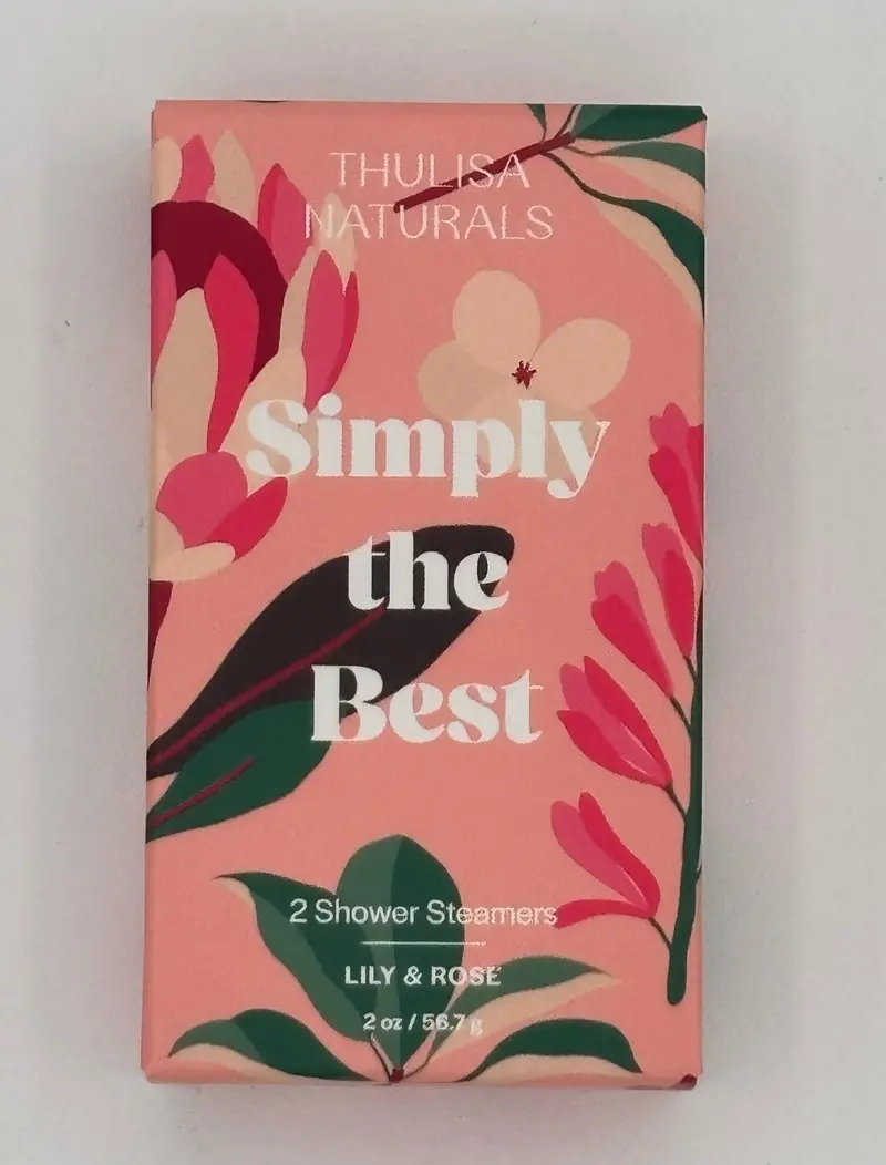 Lily + Rose Herbal Shower Steamers – 'Simply The Best' Set 1