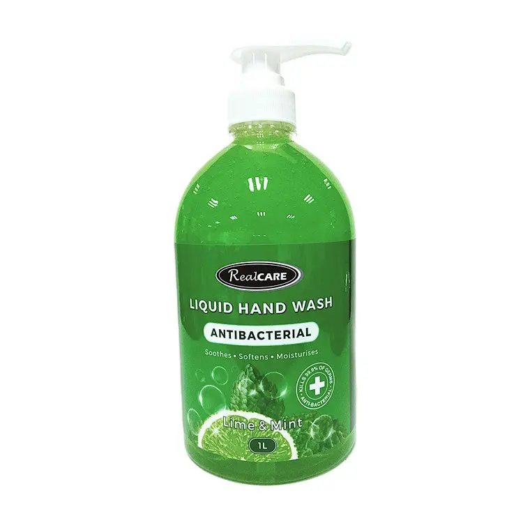 Lime & Mint Antibacterial Hand Wash – 1 Litre Bottle 1
