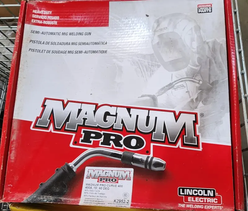 Lincoln Electric K2952-2 Magnum Pro Curve Gun Extension – 400-Amp Rated, New Surplus 1