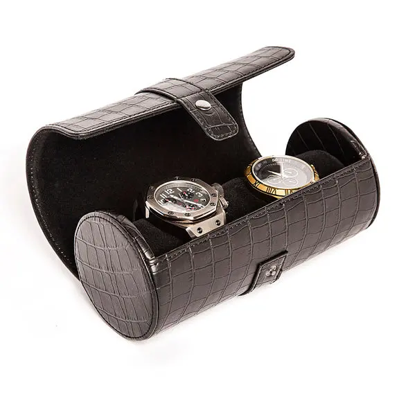 Martin Leather Watch Roll For Safe Transport And Organization 1