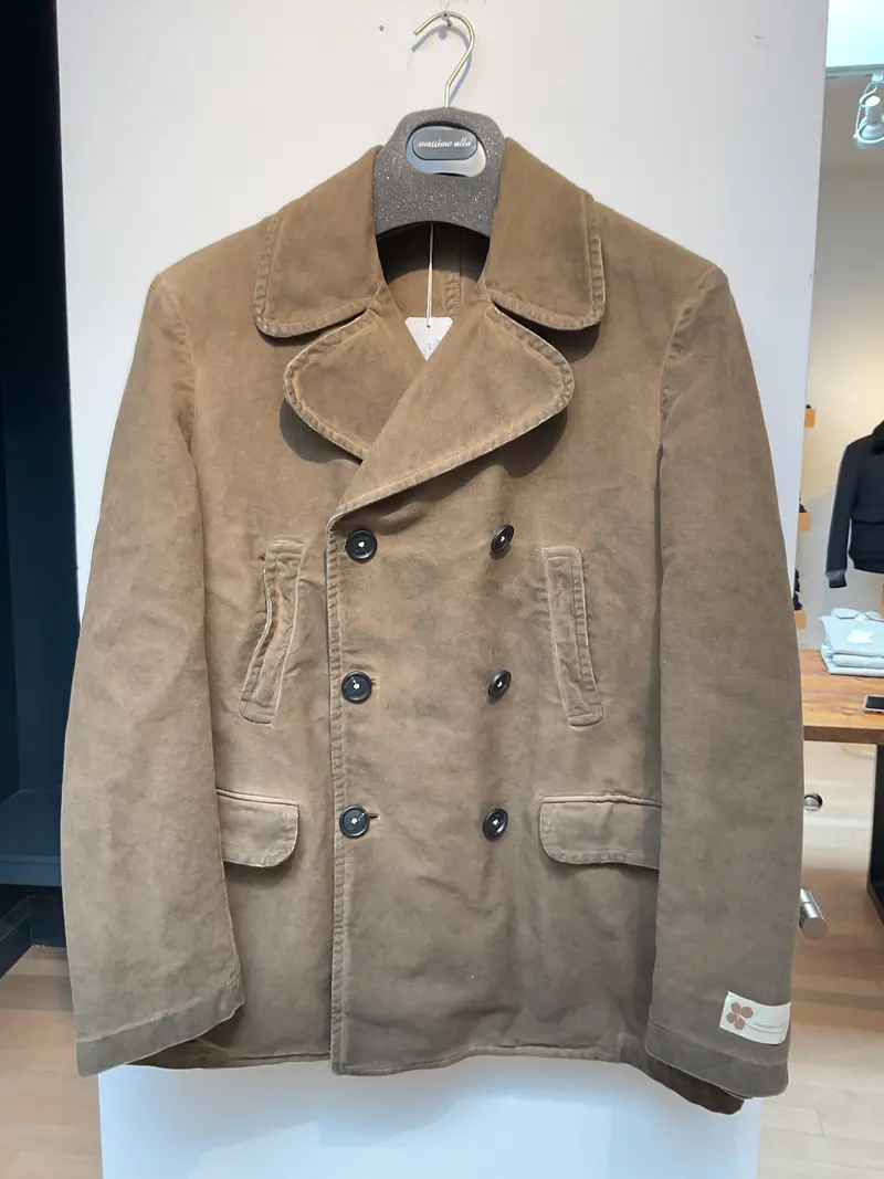 Massimo Alba Rusk-Tone Pea Coat 1