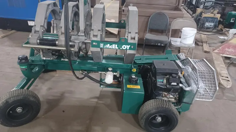 Mcelroy 618 Rolling Polyethylene Fusion Machine — Reconditioned 1