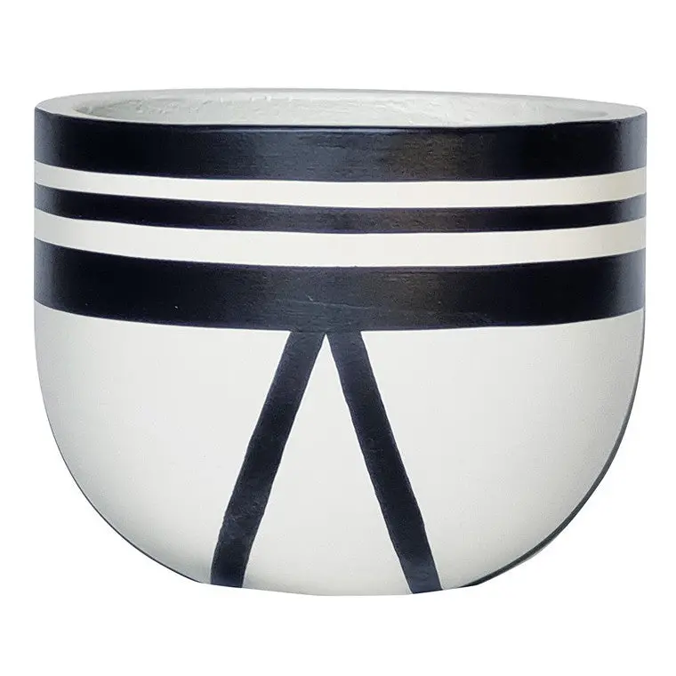 Medium Cement Planter Pot – Assorted Textures And Tones 1