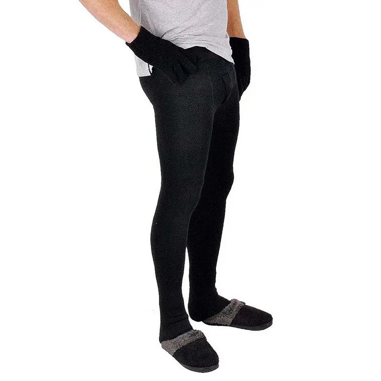 Men'S Thermal Heat-Regulating Leggings For Cold Weather 1