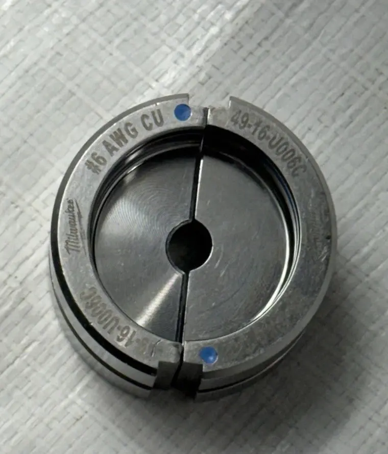 Milwaukee 49-16-U006C #6 Copper U-Die – Pre-Owned 1