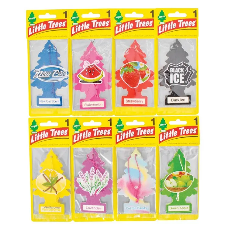 Mini Tree-Shaped Air Fresheners (Assorted Scents) 1