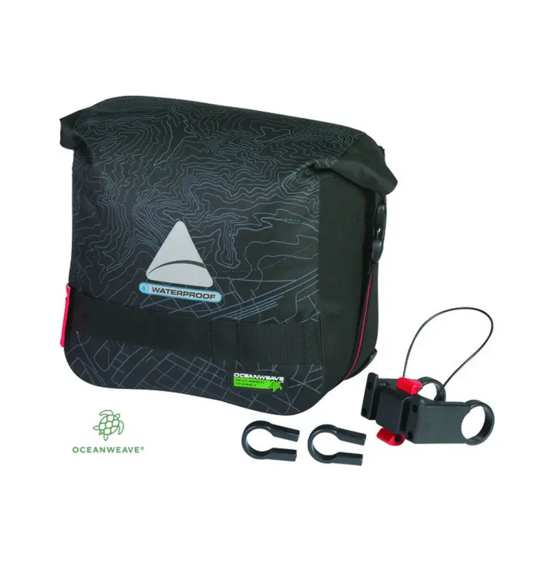 Monsoon Oceanweave Handlebar Bag – 9L Capacity With Weatherproof Zip 1