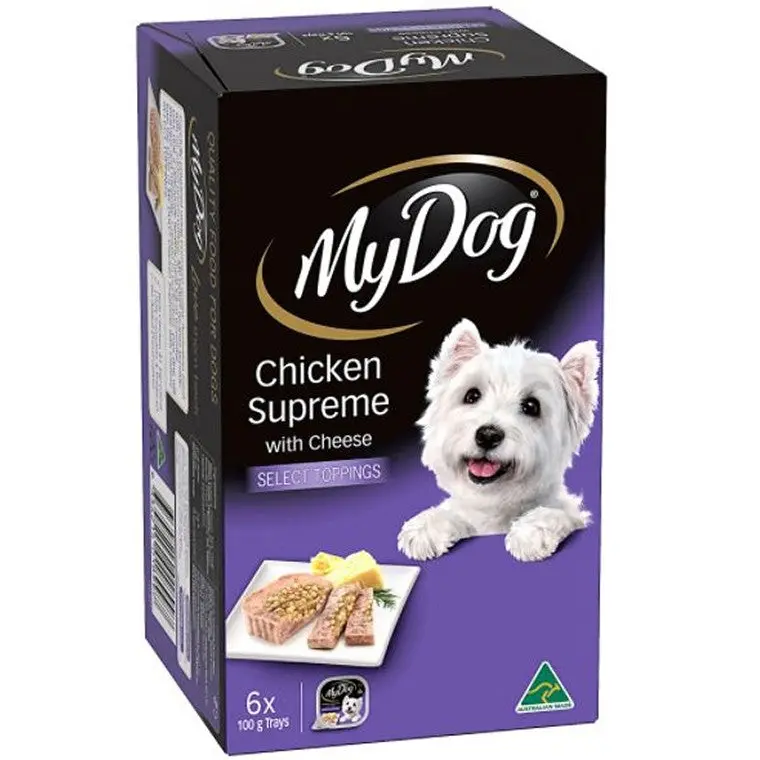 My Dog Chicken Supreme With Cheese Wet Food – 6 X 100G Gourmet Pet Meals 1