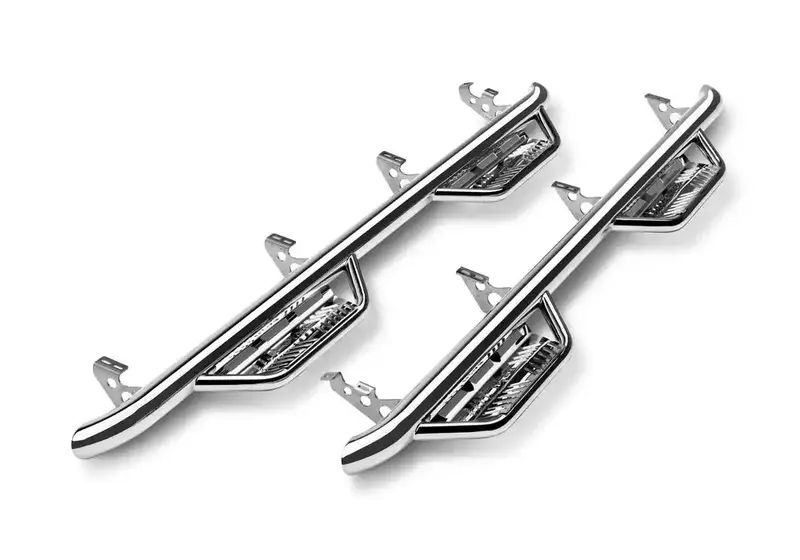 N-Fab Hpc1980Cc-Ss Stainless Steel Cab Step System – 2-Step Podium Design For 2019–2022 Silverado/Sierra 1500 & Hd Crew Cabs 1