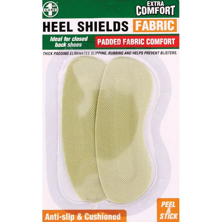 Padded Fabric Heel Protectors – Comfortable Protective Pair 1