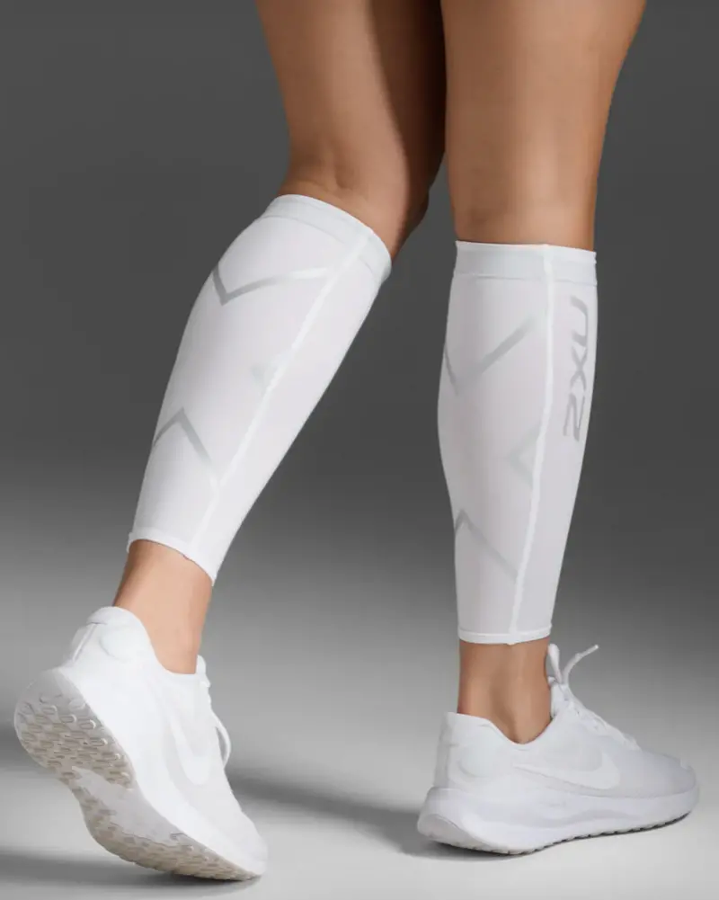 Pair Of Compression Calf Guards For Athletic Recovery 1