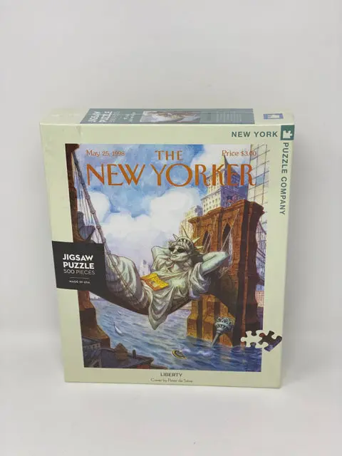 Patriotic Liberty Motif 500-Piece Puzzle 1