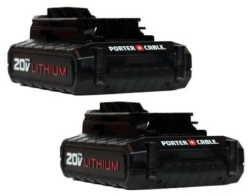Porter-Cable 20V Max Lithium-Ion Battery (Pcc681L) – 2-Pack 1