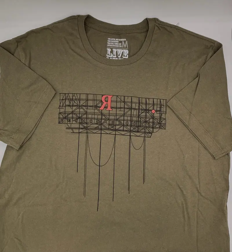 Red Hook Mens Army Green Cotton T-Shirt – Size Xl 1