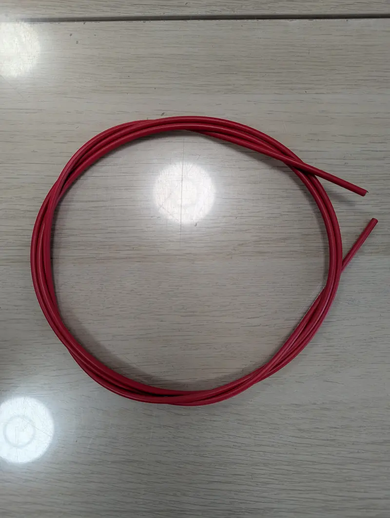 Red-Shelled Shifter Housing For Precision Cable Routing 1