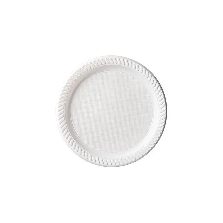 Reusable White Dinner Plate – 23Cm Diameter – 25-Piece Set 1