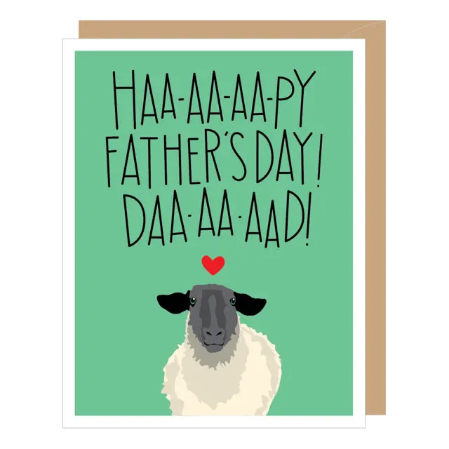 'Sheep Daaad' Humorous Father'S Day Card 1