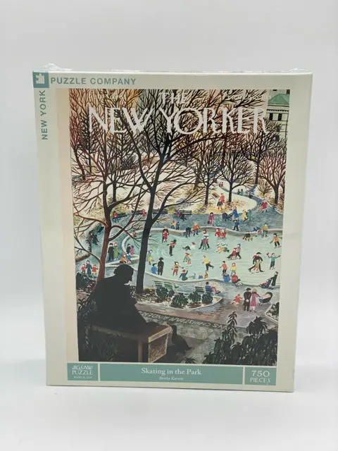 Skating In The Park – 750-Piece Scenic Jigsaw Puzzle 1