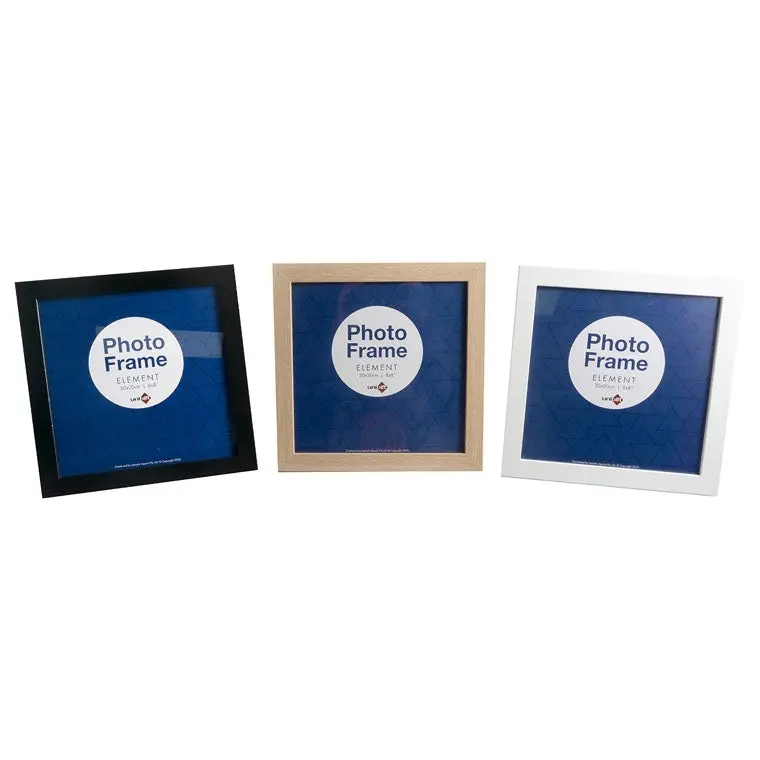 Square Element Photo Frame – 20Cm X 20Cm – Assorted Styles 1
