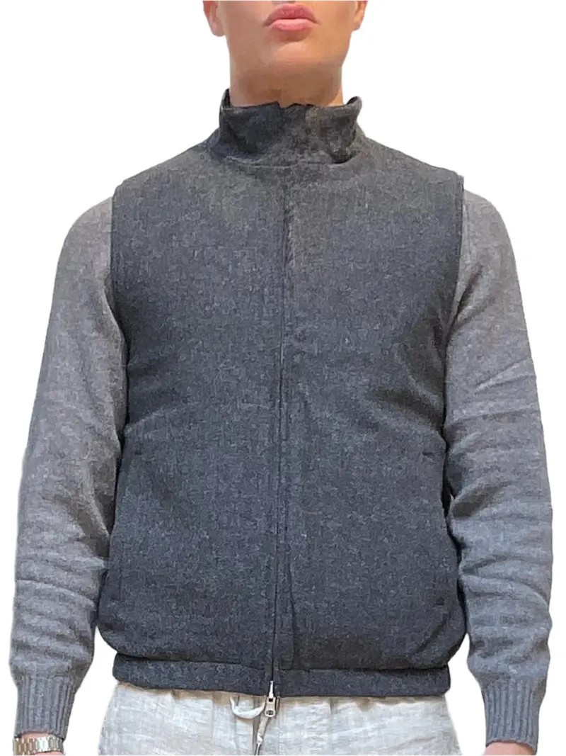 Stenstroms Reversible Wool Vest – Minimalist Design 1