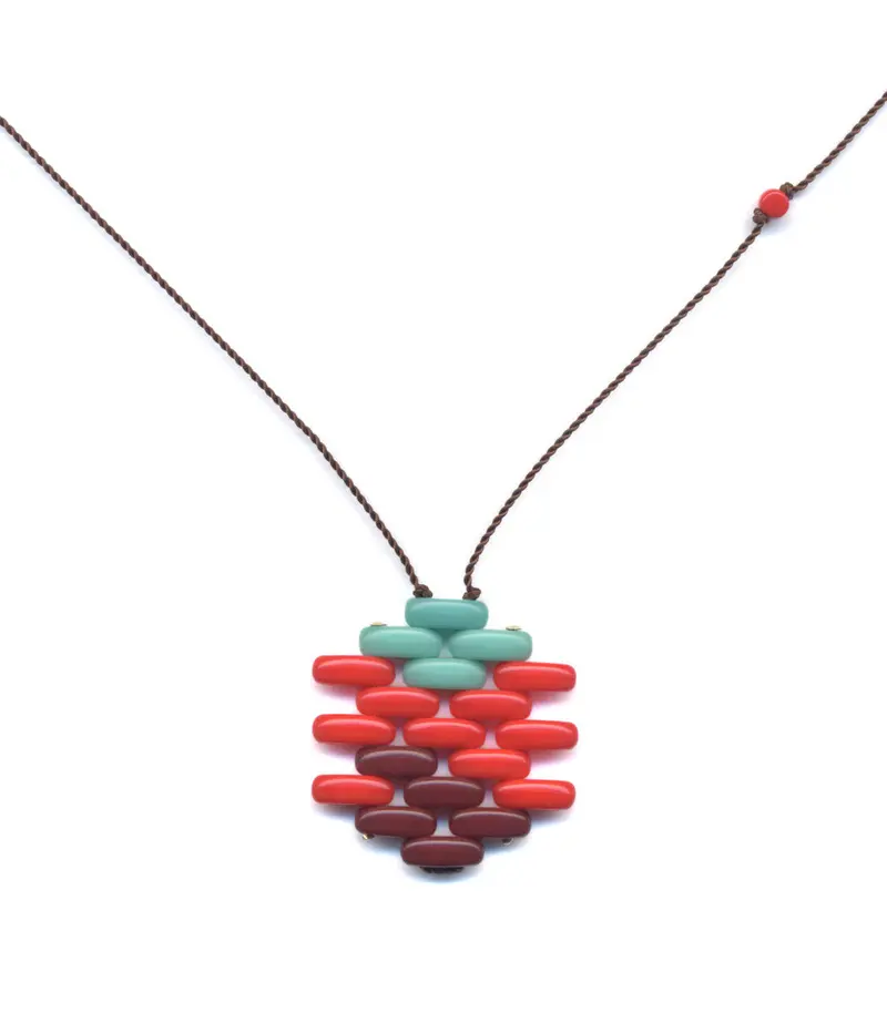 Strawberry-Shaped Charm Necklace 1