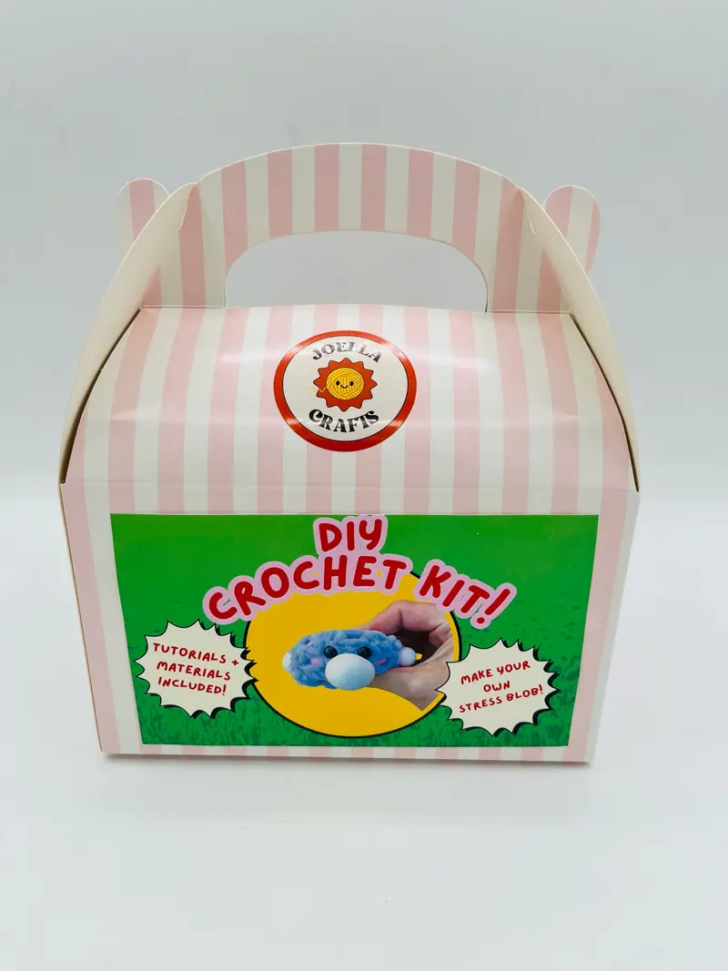 Stress Relief Crochet Kit – Diy Squishy Ball Craft Set 1