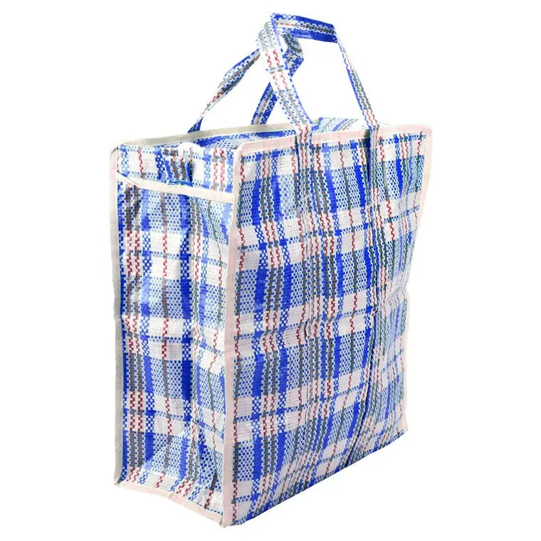 Striped Reusable Shopping Bag – Assorted Colors, 33 X 38 X 18 Cm 1