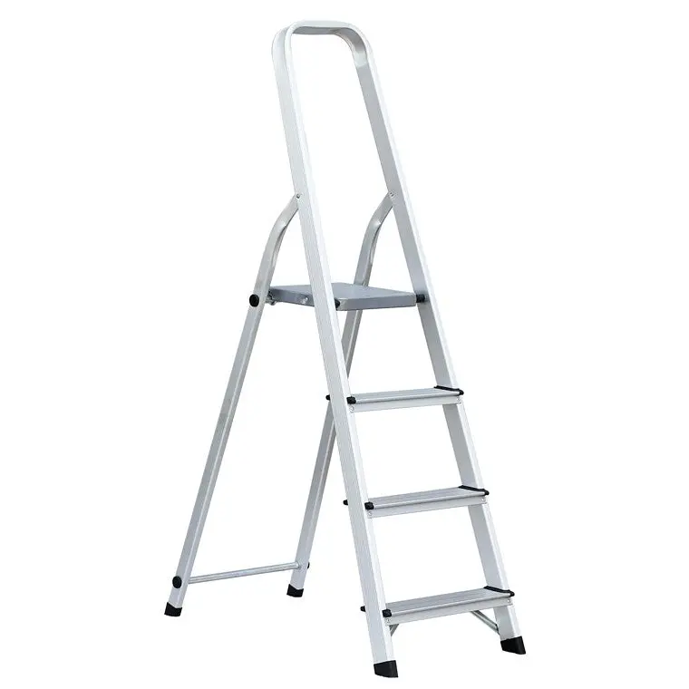 Sturdy 4-Step Folding Steel Ladder – Compact & Portable 1