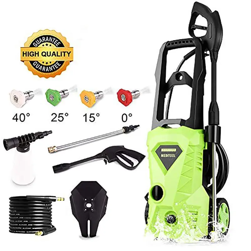 Tagorine 2600 Psi Electric Power Washer – 1.6 Gpm With 4 Nozzle Tips, Extended Hose & Detergent Tank 1