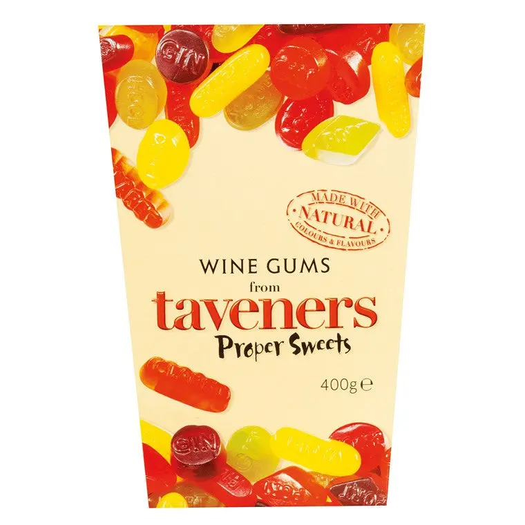 Taverners Traditional Wine Gums Sweets (400G) 1