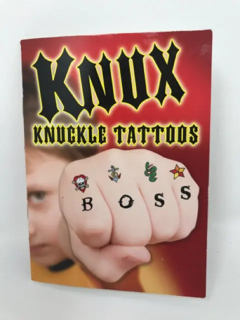 Temporary Knuckle Tattoos For Boys 1