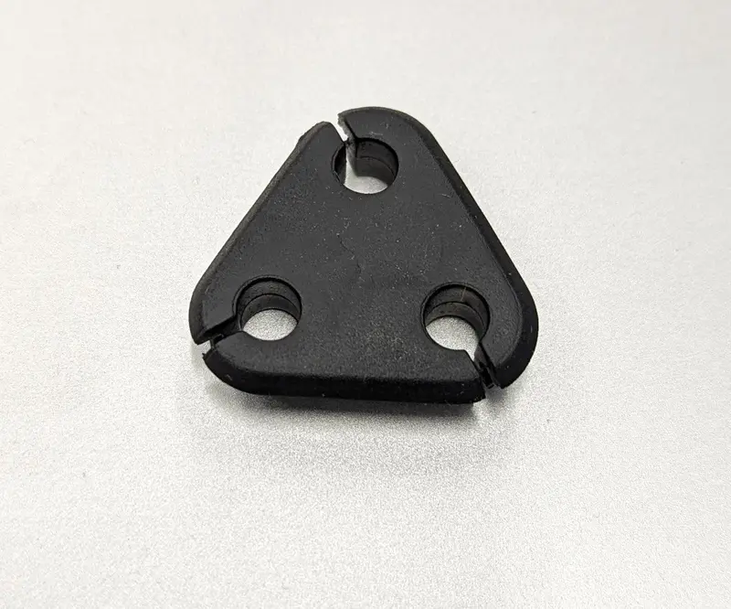 Top Tube 3-Hole Rubber Grommet (Part #36656) 1