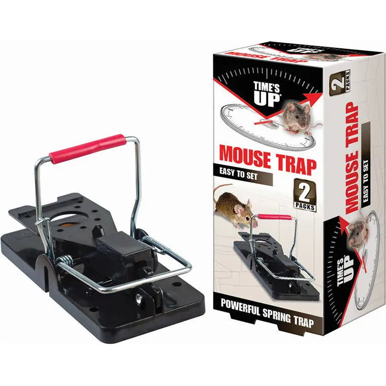Trigger-Activated Vertical Spring Mouse Trap – Pack Of 2 1