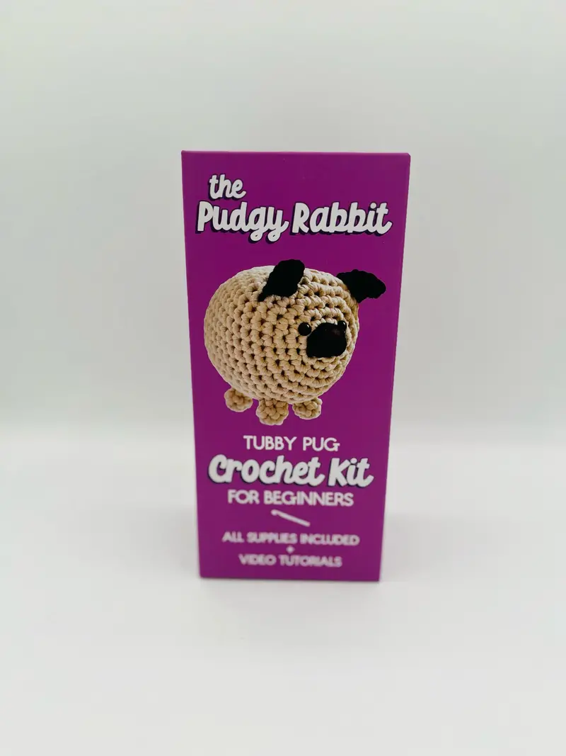 Tubby Pug Beginner-Friendly Crochet Kit 1