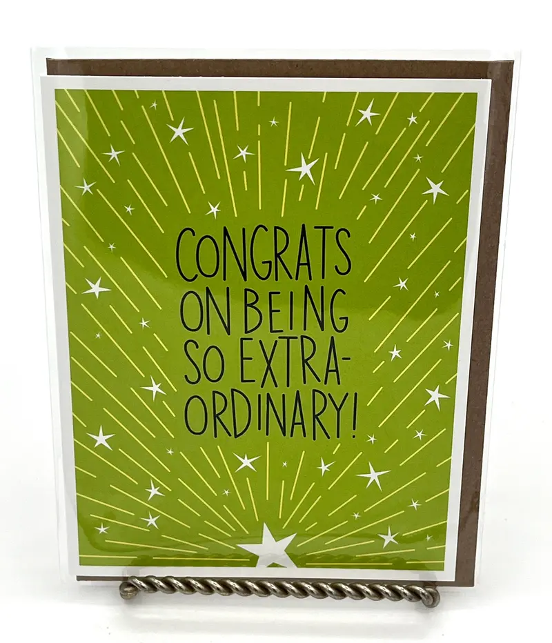 Uplifting ‘Extraordinary Achievements’ Celebration Card 1