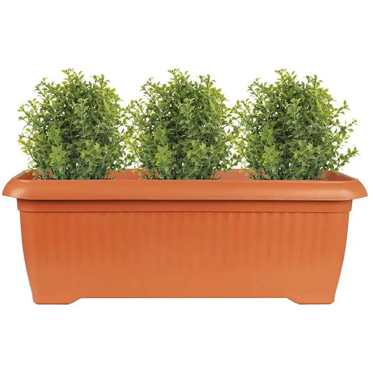 Villa-Style Terracotta Trough Planter 1