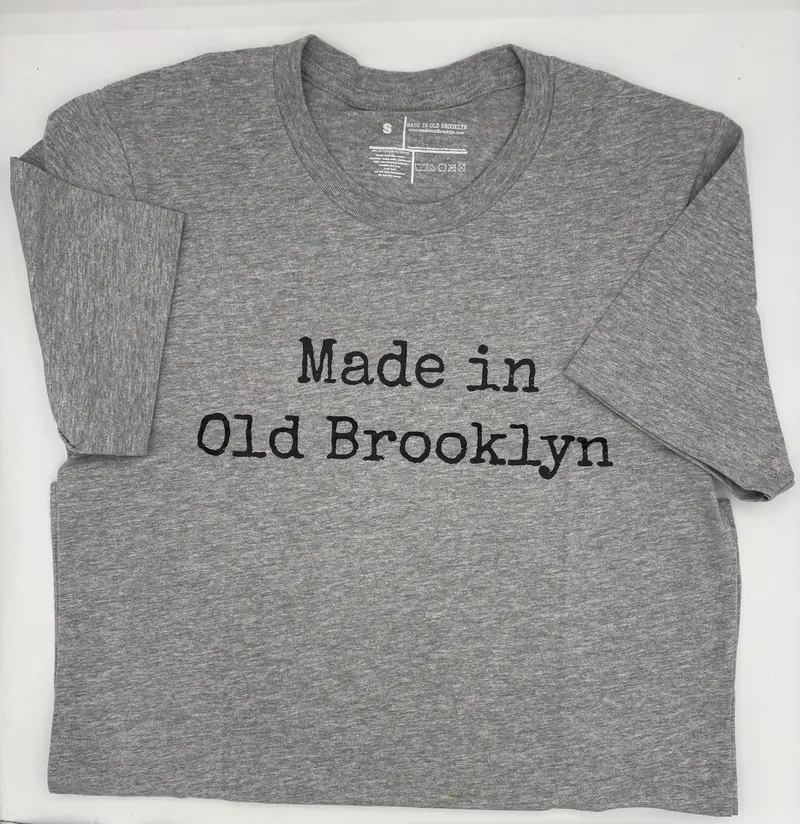 Vintage Brooklyn Inspired Gray T-Shirt – Adult Large 1